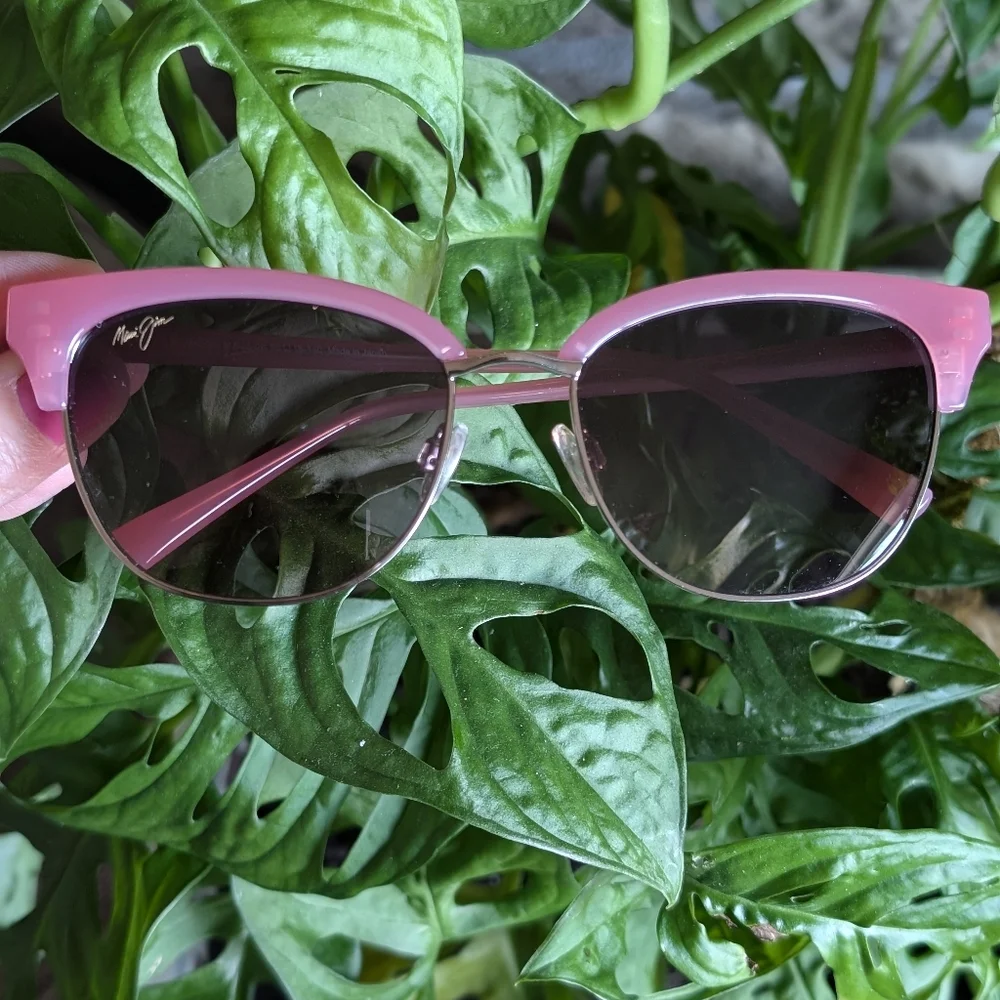 Maui Jim Lokelani Polarized Sunglasses Bubblegum Rose Gold